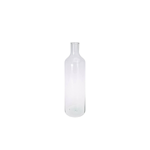 VASE EN VERRE 15cm - Blanc Vases