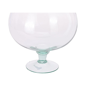 VASE EN VERRE 22,5cm - Blanc