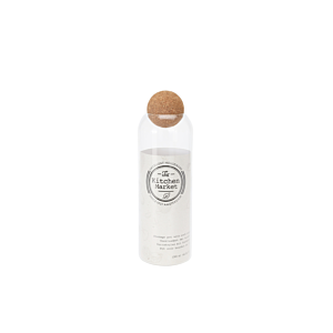 Pot à Provision en VERRE 1300 ML - BLANC TRANSPARENT Rangement cuisine
