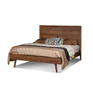 LIT BALI AVEC PLANCHE SOMMIER - Marron Lits adulte