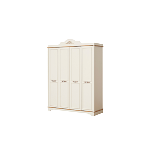 Armoire AYLA - Blanc / Chêne Promos printemps