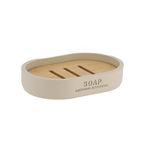 Porte Savon PRESTIGE - Beige Gobelets et distributeurs de savon