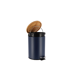 POUBELLE PRESTIGE Avec FREIN DE CHUTE 3L - Bleu