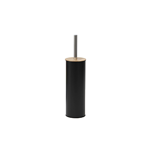 BROSSE WC PRESTIGE Métal Avec Couvercle - Noir Brosses WC