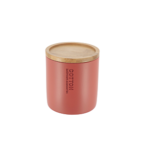 Boîte à coton PRESTIGE Avec Couvercle - Terracota Boites de rangement