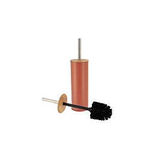 BROSSE WC PRESTIGE Métal Avec Couvercle - Terracota