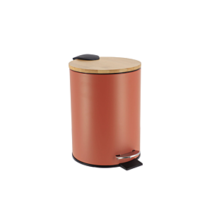 POUBELLE PRESTIGE Avec FREIN DE CHUTE 3L - Terracota Poubelles de salle de bain