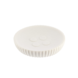 Porte Savon STRIEE - Blanc Gobelets et distributeurs de savon
