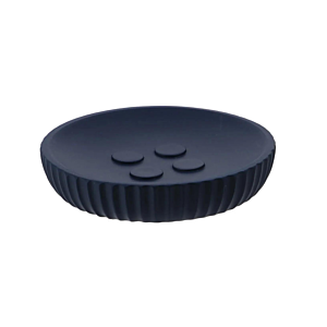 Porte Savon STRIEE - Bleu Marine Gobelets et distributeurs de savon