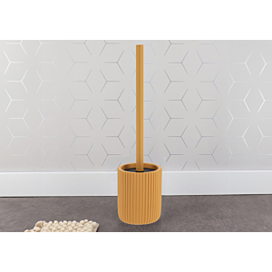 BROSSE WC STRIEE - Moutarde