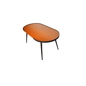 Table Basse ZEN 90x45x40cm - Noir / Marron Promos printemps