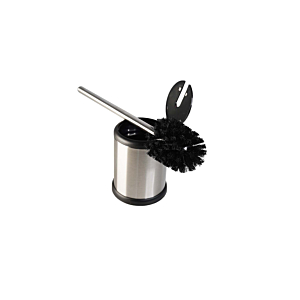 Brosse De Toilette 12,4x11,5x36cm - Gris 