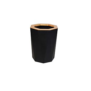 Poubelle 5L 25cm - Noir Promos printemps