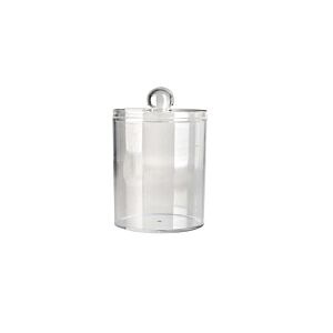 Boite À Cotons 10,5cm - Gris Promos printemps