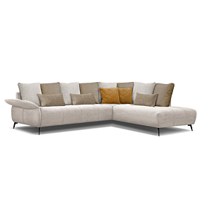 CANAPE D'ANGLE DROIT DRESSEN - Beige