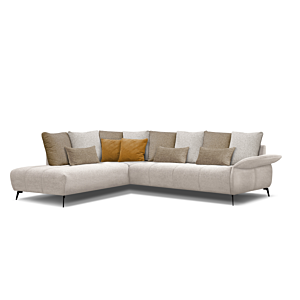CANAPE D'ANGLE Gauche DRESSEN Avec Accoudoir INCLINABLE