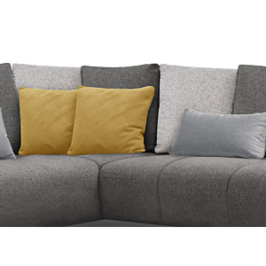 CANAPE D'ANGLE Gauche DRESSEN - Gris Foncé