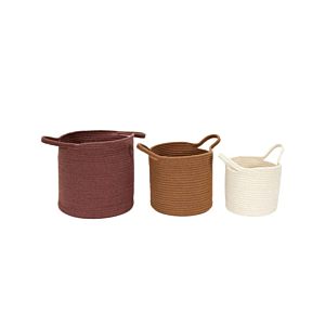 Lot De 3 Paniers - Multicouleur Paniers et corbeilles