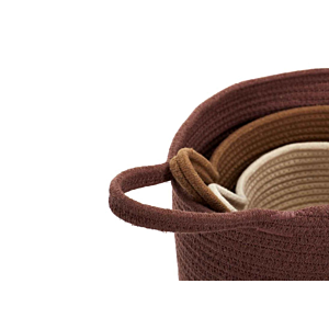 Lot De 3 Paniers - Multicouleur