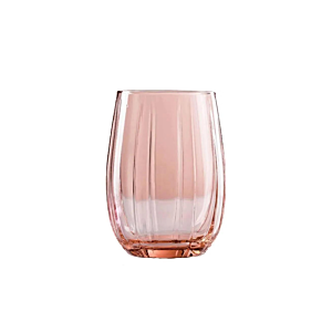 Set De 6 Verres LINKA 24cl - Rose Verres d'eau