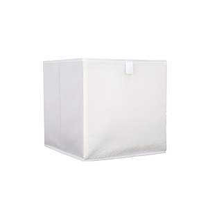 CUBE DE RANGEMENT PLIABLE 30x30cm Bouclette - Beige Cubes de rangement