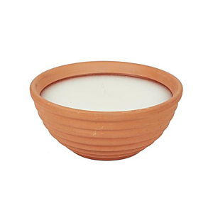 Bougie Parfumée Citronnelle Avec Pot - Terracota DECORATION