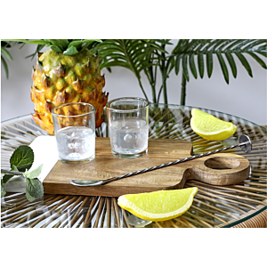 Cuillère à COCKTAIL INOX 25cm - Argenté