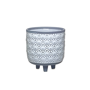 Vase en Céramique 11x11x12cm  - Gris Vases