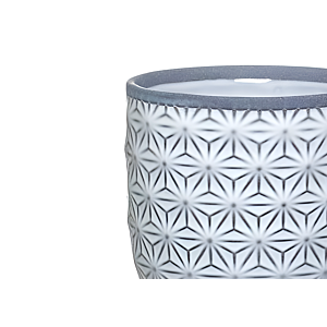 Vase en Céramique 11x11x12cm - Gris
