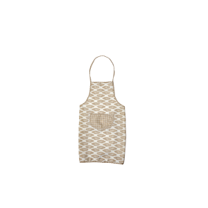 Tablier Simple FALL - Beige / Blanc TEXTILE