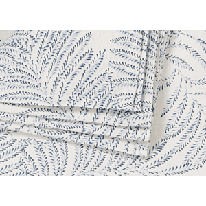 TORCHON AZUR - Bleu / Blanc