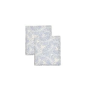 PACK SERVIETTES AZUR - Bleu / Blanc Soldes été