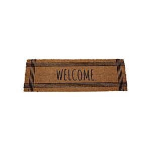 Paillasson Basic welcome - Marron Paillasons