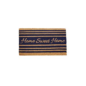 Paillasson Home sweet home - Marron / Bleu foncé Paillasons