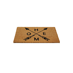 Paillasson Compass Home - Marron / Noir
