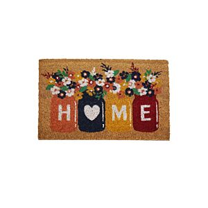 Paillasson Flowerpots Home - Multicouleur Paillasons