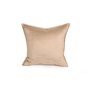 Coussin Carré Velours - Taupe Textile Ramadan
