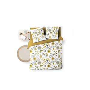 Parure De Lit 3 Pièces 260x240cm GARANCE - Multicouleur Promos printemps