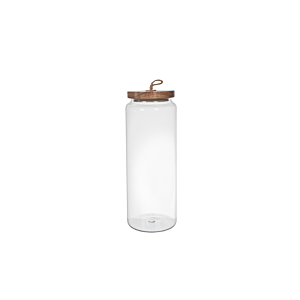 BOCAL AVEC COUVERCLE ACACIA 27,5cm - Blanc Rangement cuisine