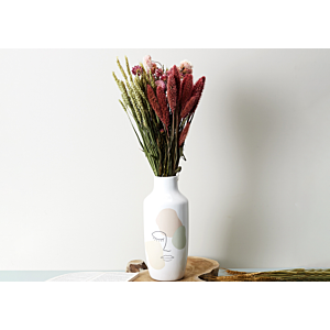 VASE ARTY POESIE FORMELLE - Blanc