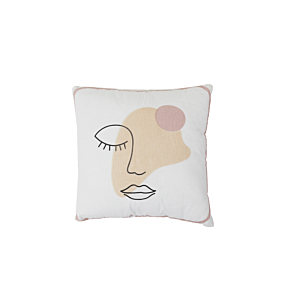 COUSSIN DEHOUSSABLE ARTY POESIE FORMELLE - Beige Coussins décoratifs
