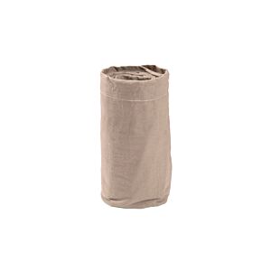 Drap Housse UNI FLANELLE - Taupe Promos printemps