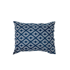 Taie D’Oreiller Losange 50x70cm - Bleu Marine Promos printemps