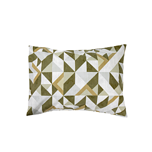 Taie D’Oreiller ASYMETRY 50x70cm - Vert Promos printemps