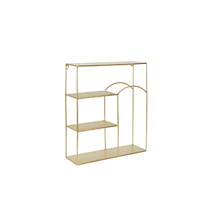 Étagère MARTELE ALIA - Doré Étagères et bibliothèques rangements