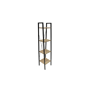 Étagère LOKA - Beige / Noir Rangements Ramadan