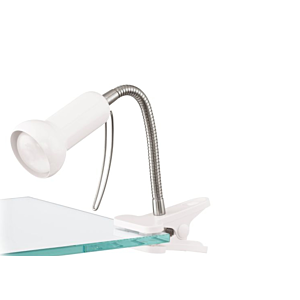 Lampe à Pince FABIO - Blanc Lampes de bureau