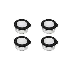 Set De 4 Boites De Conservation - Gris Rangement cuisine