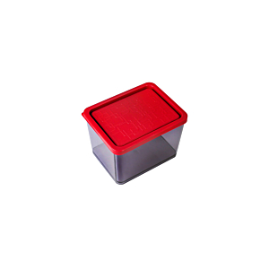 Set De 3 Boîtes De Conservation Bon Bon Mini - Rouge