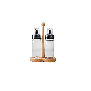 Set D'Huile Et De Vinaigre - Blanc Rangement cuisine